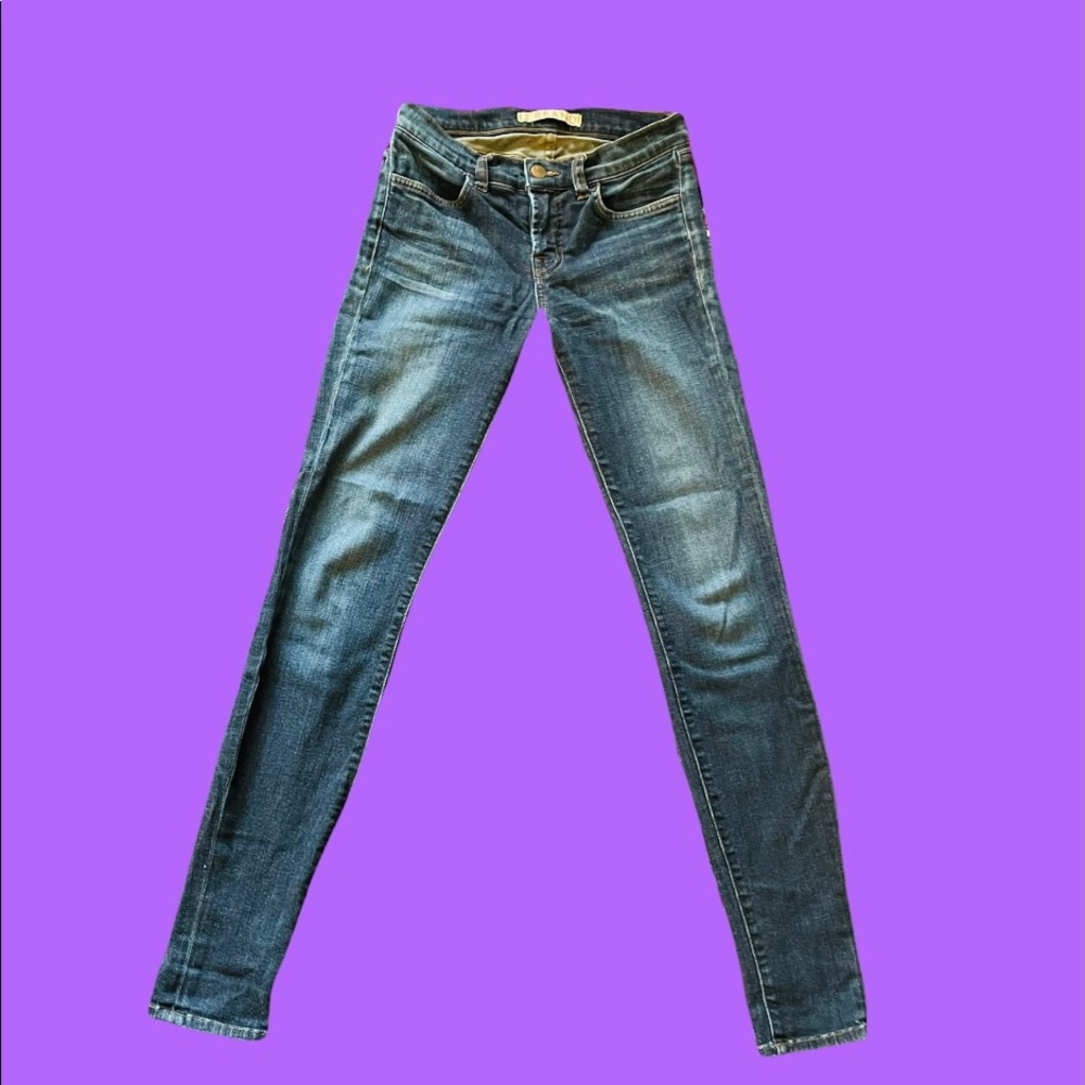 J Brand Dark Wash Skinny Jeans Size 25
